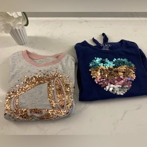 Sequin long sleeve size 5/6